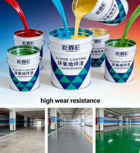 Recubrimiento Epóxico UV Antiestático para Pisos Industriales y Exteriores, Color Personalizado, Recubrimiento Líquido para Edificios y Arenas Deportivas, Aplicación con Brocha - Product Image 5