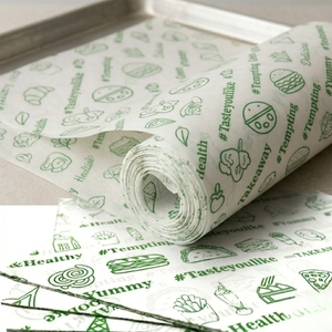 Food Grade Printed Butter <b>Paper</b> One Side Coated Veg Non Veg Greaseproof <b>Paper</b> for Bakery Food <b>Wrapping</b> Packaging Industrial Use - Product Image 1