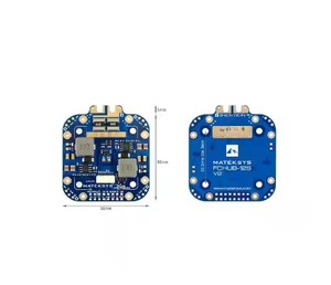 Mateksys Matek Systems-Placa de distribución de energía, dispositivo PDB de 5V y 12V BEC con sensor de corriente 184A incorporado, FPV, Xclass Quad - Product Image 1