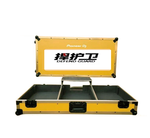 Pioneer Compact DJ Box Boîtier en aluminium étanche EVA Métal Roues intérieures Flight Case C <span class=keywords><strong>DJM900</strong></span> DJ800 X32 OEM ODM Support Stockage - Product Image 4
