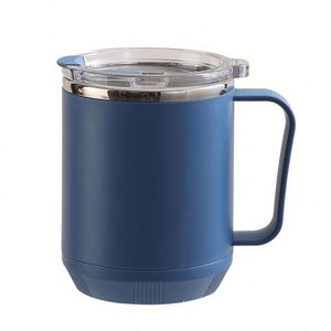 304 Stainless Steel Thermal <b>Cup</b> With <b>Lid</b> <b>and</b> <b>Straw</b> Induction Cooker Heating Modern Minimalist Design Office Use Wholesale - Product Image 1