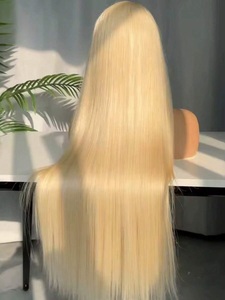 Pelucas Frontales de Encaje Transparente HD Rubio 613 al por Mayor, Cabello Humano Virgen 100% Sin Procesar, Peluca Frontal de Encaje 13x4 13x6 de Cabello Humano - Product Image 3
