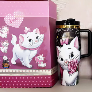 Custom Laser Engraved logo Kawaii Cartoon Thermosed Cup Vacuum Flask Straw Tumbler 40oz Insulated Outdoor Cup With Gift <b>Box</b> - Product Image 6