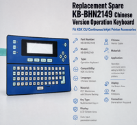 Clavier de remplacement KB-BHN2149 version chinoise pour imprimante à jet d'encre continu KGK CIJ, accessoires