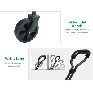 Heavy Duty <strong>Folding</strong> Camping <strong>Wagon</strong> With 600D Oxford Fabric For Outdoor Hiking - Product Image 6