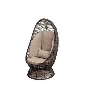 Leisure Outdoor Balcony Rattan <b>Round</b> Swing <b>Chair</b> Villa Courtyard Outdoor Furniture Hanging Rocking <b>Chair</b> - Product Image 2