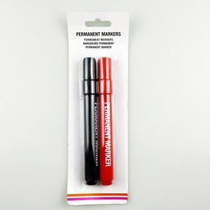 Marqueur permanent noir à double pointe Jumbo - Product Image 5