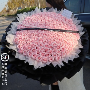 Boîte à fleurs cadeau Saint-Valentin pour anniversaire Graduation Noël Thanksgiving Home Deco Eternal Flower Gift - Product Image 3