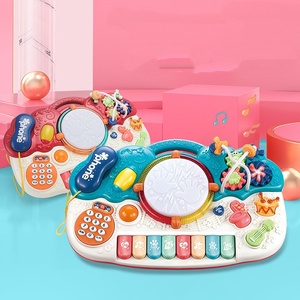 Wholesale Children Education 8-Key Electronic Keyboard Toys Piano Drum <b>Musical</b> <b>Instruments</b> Toys - Product Image 2