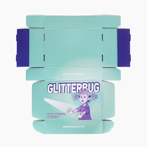 กล่องพับได้แบบกำหนดเองลายการ์ตูนหน้ายิ้มพิมพ์ดิจิทัลสีสันสดใส ชุดอุปกรณ์ทำความสะอาด กล่องไปรษณีย์ลูกฟูกแบบหนา - Product Image 3