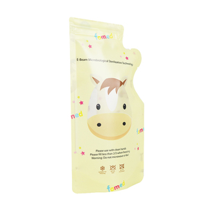 Túi Bảo Quản Sữa Mẹ Túi Đứng Có Khóa Kéo Đôi Chất Liệu Đông Lạnh Tiệt Trùng BPA PET + PE - Product Image 6