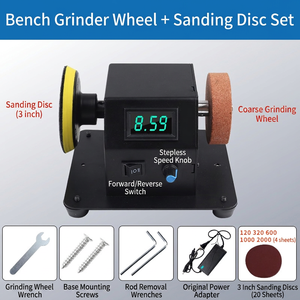 Household Mini Electric <b>Grinding</b> <b>Machine</b>, Small Belt Sander, Table Saw Knife Sharpener, Polishing and <b>Grinding</b> <b>Machine</b> - Product Image 3