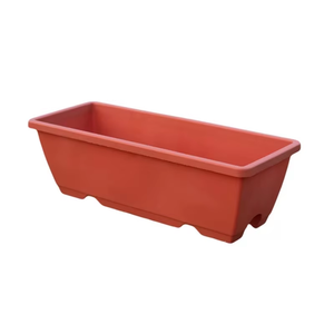 Maceta de plástico de tamaño pequeño de 36x15x19cm, macetas <span class=keywords><strong>para</strong></span> plantar en el balcón, macetas de jardín, macetas rectangulares - Product Image 1