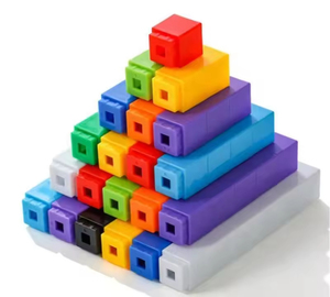 Trẻ Em Của Lắp Ráp Giáo Dục Cube Ma Thuật Vuông Xây Dựng Khối Montessori Toán Học Hỗ Trợ Giảng Dạy Khối Liên Kết <span class=keywords><strong>Cubes</strong></span> Cho Trẻ Em - Product Image 5