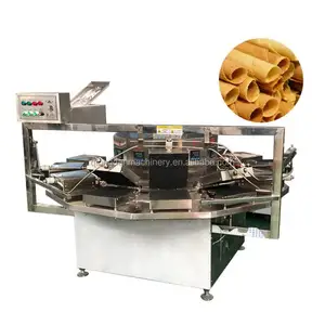 Maquinaria De Waffle Comercial Rolo De Ovo Equipamento De Processamento De Petiscos Cone De Sorvete Que Faz A Máquina Máquina De Rolo De Waffles De Ovo