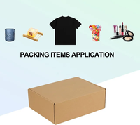 Maßgefertigte Wellpappe-Versandbox für Kleinunternehmen Papierverpackung Direkt vom Hersteller
