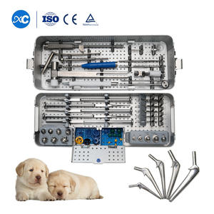 Kleine Hond Heupgewricht Reconstructie Implantaat Totale Heupprothese Orthopedische Dierenarts-Instrumentenset Met 1-5 # Femoralstents - Product Image 3