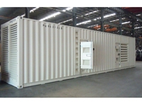 Groupe électrogène diesel triphasé 60Hz 400V 380V 12000KW en conteneur avec ATS OE-1200 pour le marché européen, idéal pour les centres de données et les applications commerciales de secours