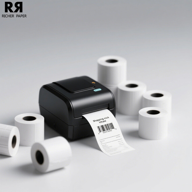 BPA-Free Thermal Paper Roll 80x80mm for POS SYSTEM-80x80 Cashier Receipt Cash Register Rolls