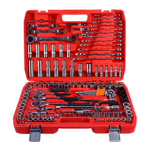Juego de 151 Piezas de Llaves de Trinquete y Vasos, Juego de Herramientas de Reparación Manual para Autos, Motocicletas y - Product Image 3