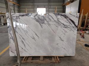 الصينية مصنع العاج الأبيض أرجواني الرخام ، حار بيع مع رخيصة الثمن الثلوج لوح رخام أبيض ، الوردي أرجواني الرخام - Product Image 4