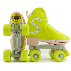 Chaussures de skate à quatre roues en aluminium pour femmes, patins de sport professionnels de haute qualité, roulettes quantes, - Product Image 6