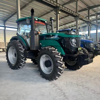 Tracteur haute performance Lovol M2004-5RP 200HP 4x4 avec transmission Power Shuttle et châssis renforcé, édition vert émeraude
