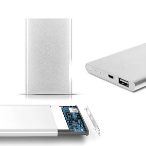 <span class=keywords><strong>Meilleur</strong></span> <span class=keywords><strong>chargeur</strong></span> de téléphone portable d'entrée Micro USB portable de banque d'alimentation mince de 5000mAh de logo personnalisé <span class=keywords><strong>pour</strong></span> cadeau de promotion - Product Image 4