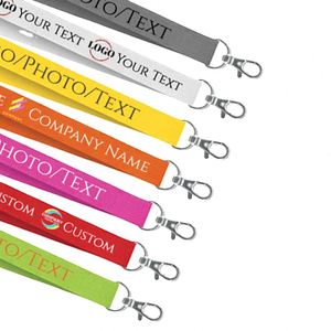 <b>Polyester</b> <b>Lanyard</b> Factory Direct Custom Football Print Breakaway Neck Strap for Events Fans Souvenirs Wholesale - Product Image 1