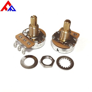 Potenciómetro de Cobre de Alta Estabilidad de 3 Pines CTS, Compatible con A500K B500K A250K B250K, para Bajo Eléctrico - Product Image 6