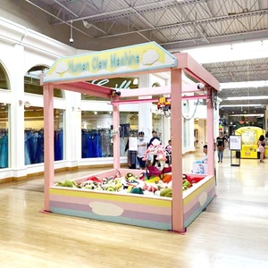 Đồng Xu + Vận Hành + Trò Chơi Multiplayer Human Claw 456 Plush Đồ Chơi Gia Đình Crane Game Machine - Product Image 4