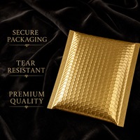 Enveloppes matelassées à bulles antichoc avec logo personnalisé imprimé, étanches, auto-adhésives, pour livraison express