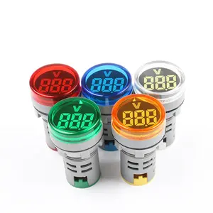 AC מתח דיגיטלי LED תצוגת מד מתח AC 24-500 V מתח מד צג 110 V 220 V וולט גלאי אות מחוון אור פנל