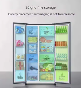 Mijia 610L Ink Rock Grey Side By Side Fridge Dual Inverter No Frost Class1 Energy Antibacterial Smart WiFi <b>Refrigerator</b> - Product Image 3