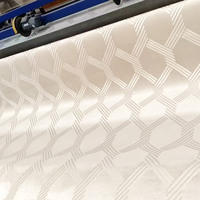 Nouveau Tapis Mural Gaufré de Qualité Supérieure en Vison, Largeur 4M