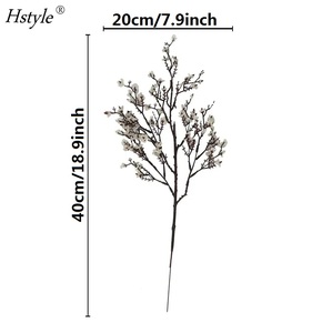 Gypsophila artificielles pour bébé, 1 pièce, fleurs, buste, fausse soie, toucher réaliste, FZH356 - Product Image 6