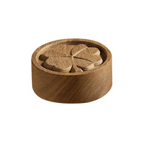 Bois rond en bois dur naturel pour diffuseur d'huiles essentielles, aromathérapie sans flamme, décoration parfumée pour voiture et maison