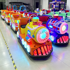 <span class=keywords><strong>Train</strong></span> <span class=keywords><strong>électrique</strong></span> sans rails pour enfants, mini-<span class=keywords><strong>train</strong></span> de parc d'attractions, équipement de divertissement extérieur de <span class=keywords><strong>grande</strong></span> envergure - Product Image 3