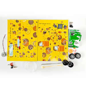 Kit STEM de <span class=keywords><strong>Energía</strong></span> Renovable para Niños: Coche con Celda de Combustible de Agua Salada, Juguete Educativo de Ciencia Ambiental - Product Image 6