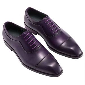 Chaussures Derby de Luxe OEM pour Hommes en Cuir Véritable, Bout Carré/Pointu, Idéales pour le Bureau et les Mariages, Style Unique - Product Image 5