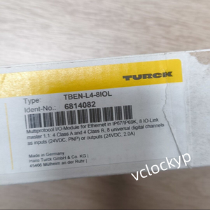 1 pieza TURCK TBEN-L4-8IOL Módulo de E/S Ethernet Nuevo Envío Rápido - Product Image 1