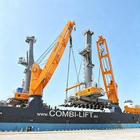 Grue de pont de chargement marine certifiée CCS BV, 8 tonnes, 12 tonnes, 20 tonnes, 25 tonnes, directement de l'usine