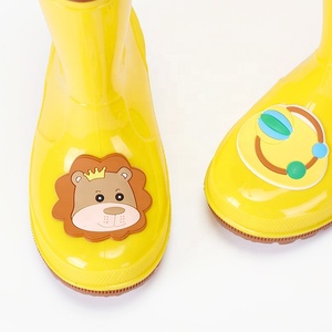 Zapatos de lluvia para niños, venta al por mayor, zapatos de jardín Wellington impermeables de goma para caminar, <span class=keywords><strong>Botas</strong></span> de lluvia de goma para niños 2023 - Product Image 2