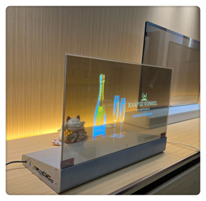 30 inch trong suốt Màn hình OLED màn hình kỹ thuật số biển hiển thị đứng trong suốt Máy tính để bàn quảng cáo Màn hình <span class=keywords><strong>LCD</strong></span> - Product Image 4