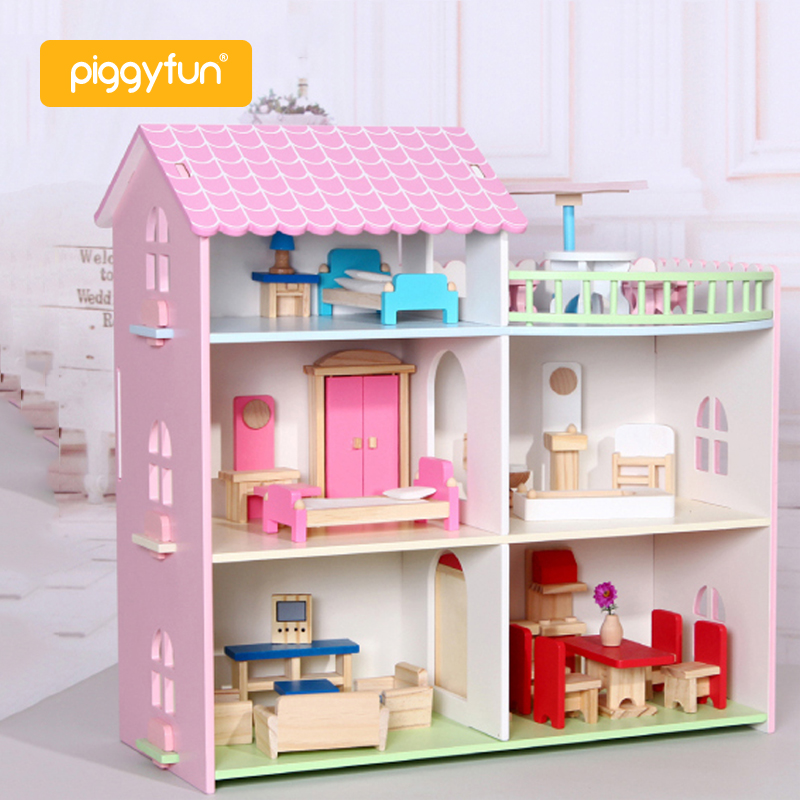 Миниатюрные деревянные бриллианты ручной работы, 3d аксессуары, игрушки, игровая мебель «сделай сам», деревянные аксессуары для девочек, кукольные домики