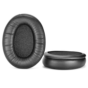 แผ่นรองหูฟังสำรองที่ครอบหูแผ่นรองหูฟังขาวดำสำหรับ SONY <span class=keywords><strong>MDR</strong></span> V6 V7 <span class=keywords><strong>7506</strong></span> CD900ST หูฟังเอียร์แพด - Product Image 2