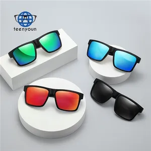 Teenyoun Model Vierkante Klassieke Zonnebril Vrouwen Gepolariseerde Zonnebril Retro Zonnebril Voor Mannen 2024 Groothandel