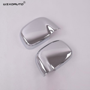 Cubiertas Decorativas para Espejos Retrovisores Laterales, Cromadas y Pulimentadas, de ABS, Compatibles con Ram 1500 2500 3500 Pickup Liberty 02-08 - Product Image 2