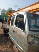 Equipo de Perforación de Segunda Mano Usado ANBIT300 para Pozos de Agua, Tipo Triciclo Tractor Hidráulico con Profundidad de 300 m y 3 Ruedas