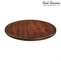 Table à manger de haute qualité, plateau en bois massif, table en bois de hêtre pour restaurant